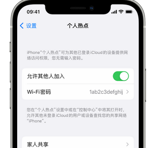 青县apple服务站点分享iPhone上个人热点丢失了怎么办 