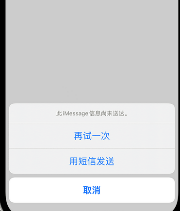 青县apple维修iPhone上无法正常发送iMessage信息